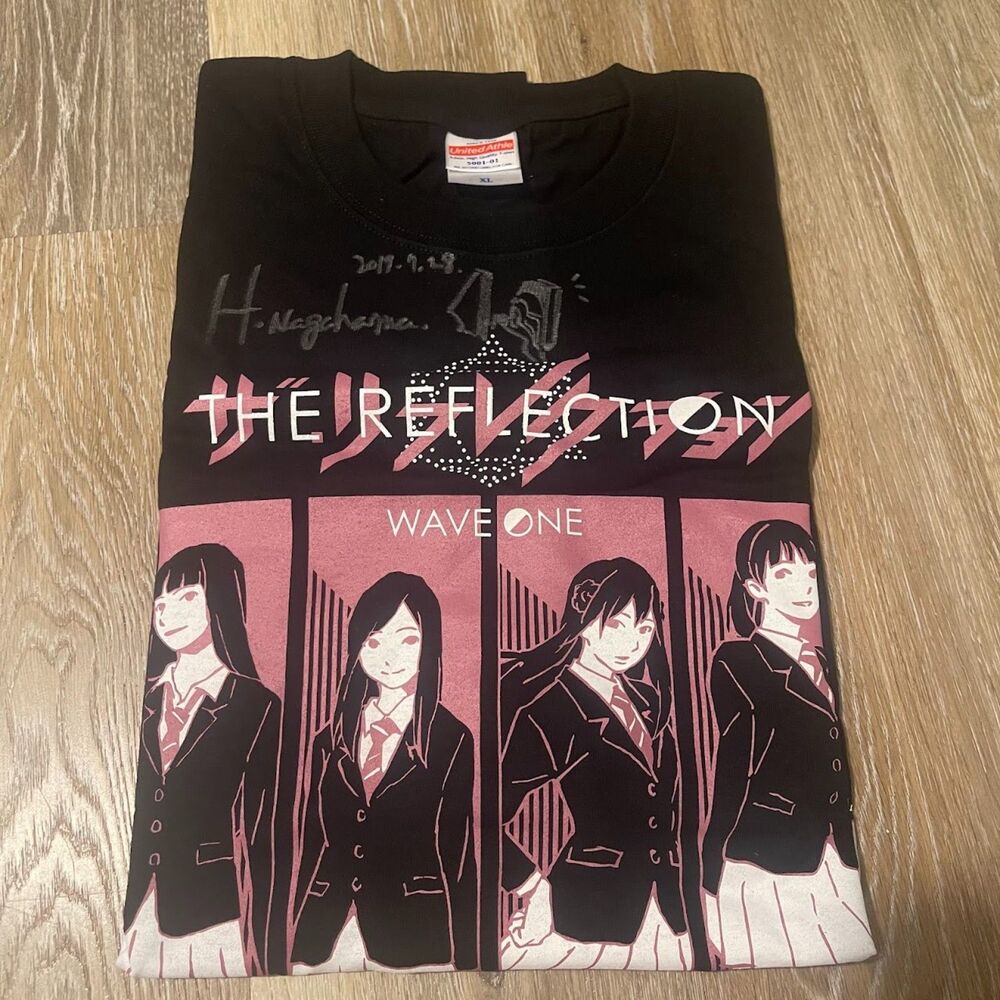 The Reflection Wave One Shirt Size XL Signed by Hiroshi Nagahama (Director) 2019
